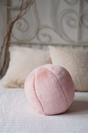 Almofada – 25 x 25 x 25 cm – Rosa – Poliéster Reciclado