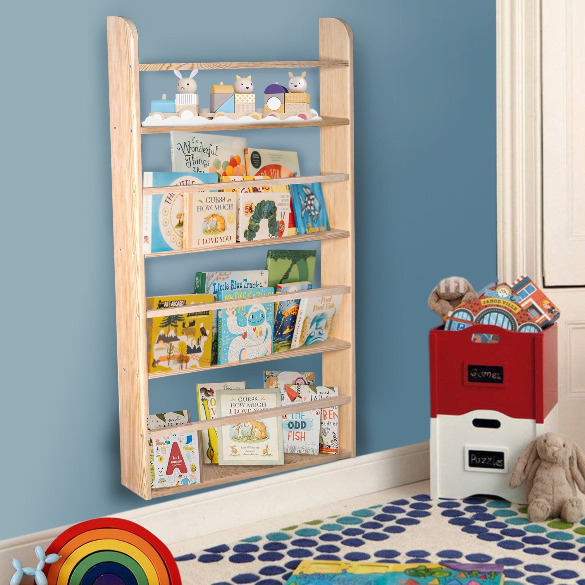 Estante Modular Oak em Pinho Maciço - Design Escandinavo Premium