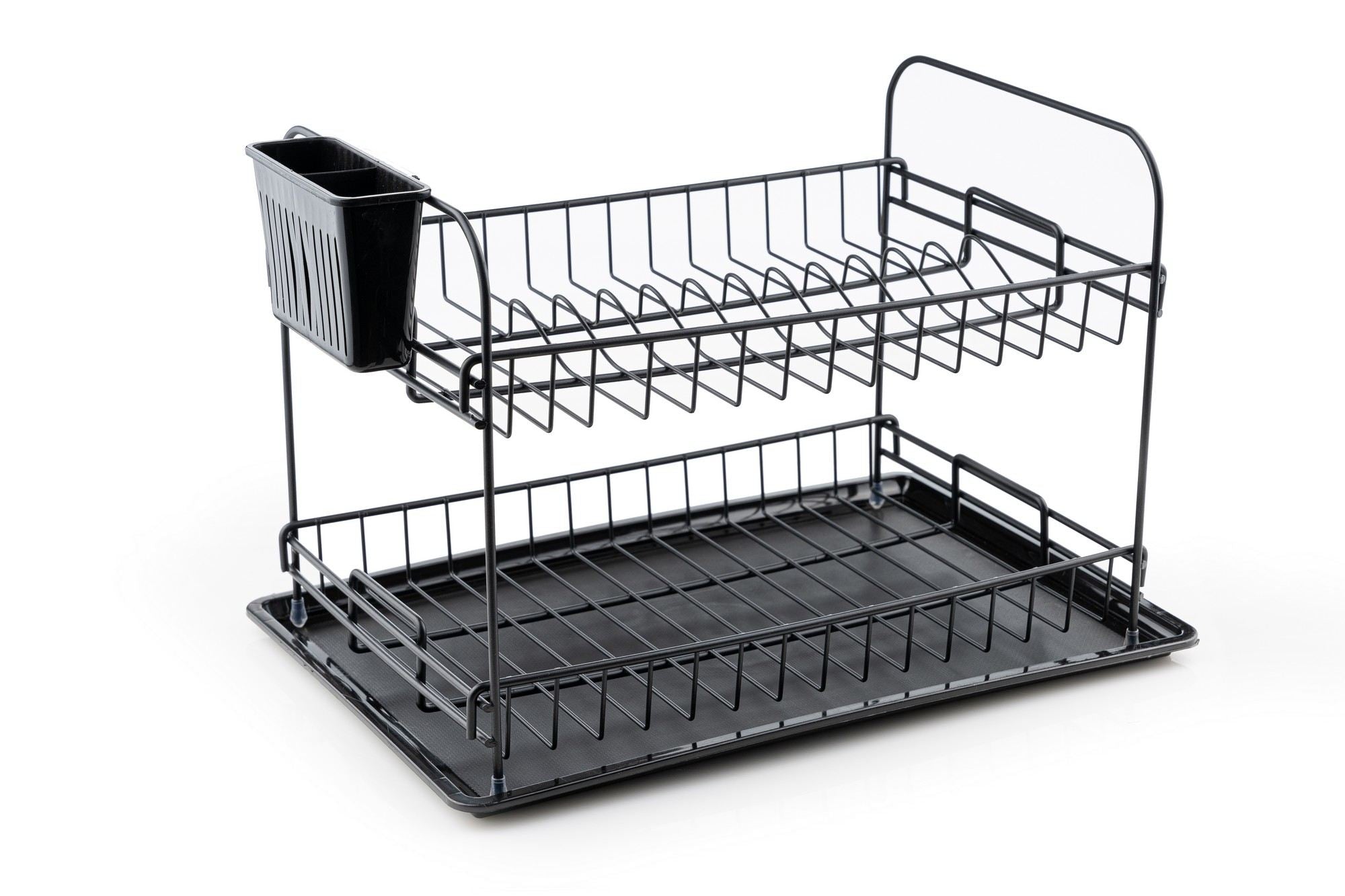 Escorredor de Pratos – 47 x 32 x 31 cm – Preto – Metal