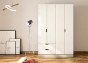 Guarda-roupa – 120cm x 180cm x 45cm – Branco Fosco – MDF