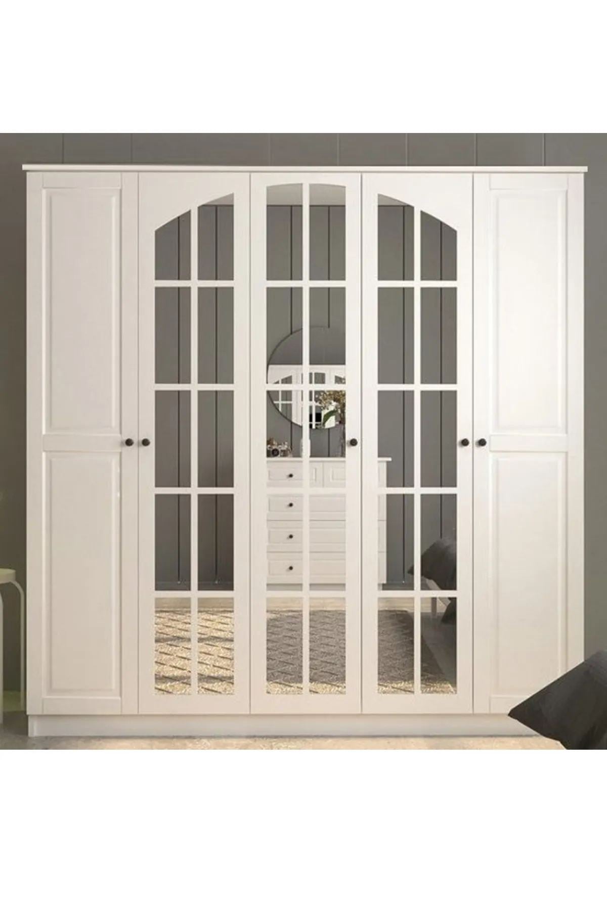 Guarda-roupa – 175 cm x 210 cm x 52 cm – Branco Fosco – Aglomerado