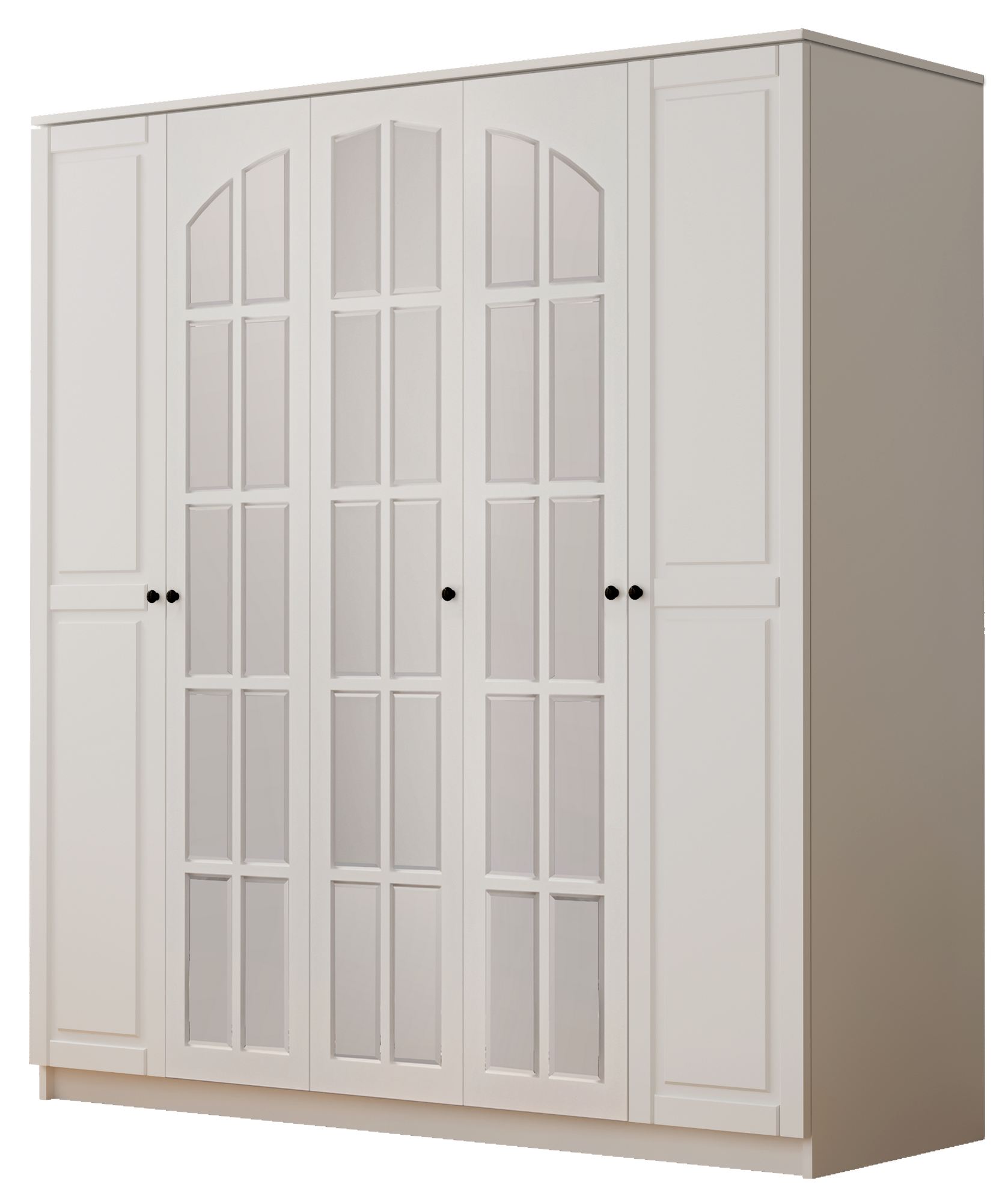 Guarda-roupa – 175 cm x 210 cm x 52 cm – Branco Fosco – Aglomerado