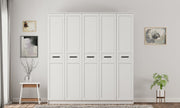 Guarda-roupa – 175cm x 210cm x 52cm – Branco fosco – Aglomerado de melamina