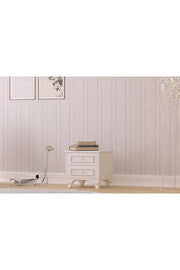 Mesa de Cabeceira – 45cm x 45cm x 40cm – Branco Fosco – Aglomerado