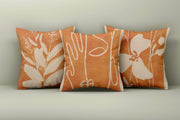 Conjunto de capa de almofada – 43 x 43 cm – Multicolorido – 50% Algodão / 50% Poliéster