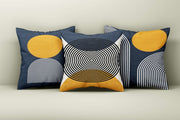 Conjunto de capa de almofada – 43 x 43 cm – Multicolorido – Algodão/Poliéster