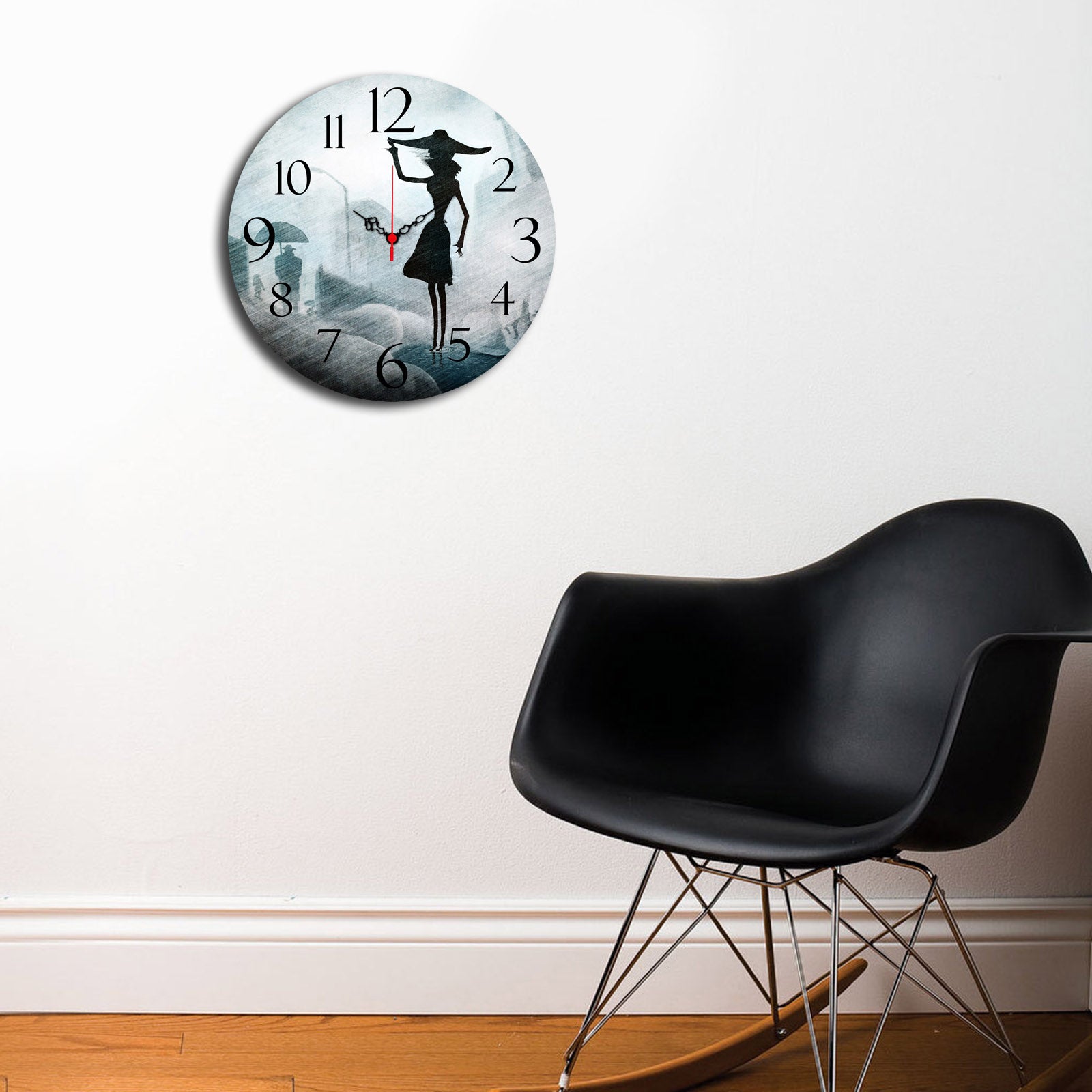 Relógio Decorativo Ms-41 Multicolor MDF Premium - 40cm