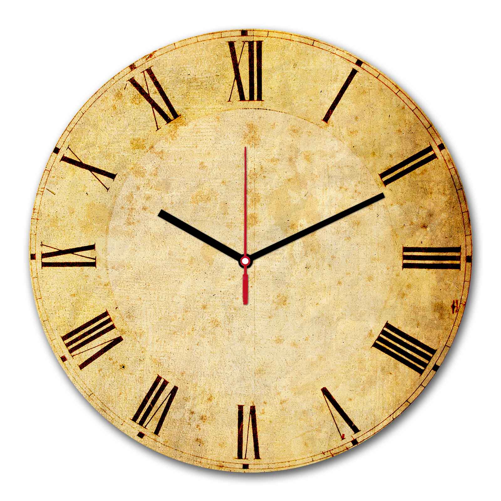 Relógio Decorativo MDF Multicolor 30cm - Design Moderno Premium