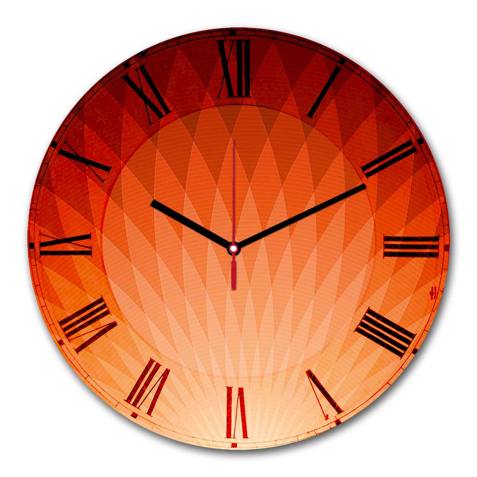 Relógio Decorativo MDF Multicolor 30cm - Design Moderno Premium