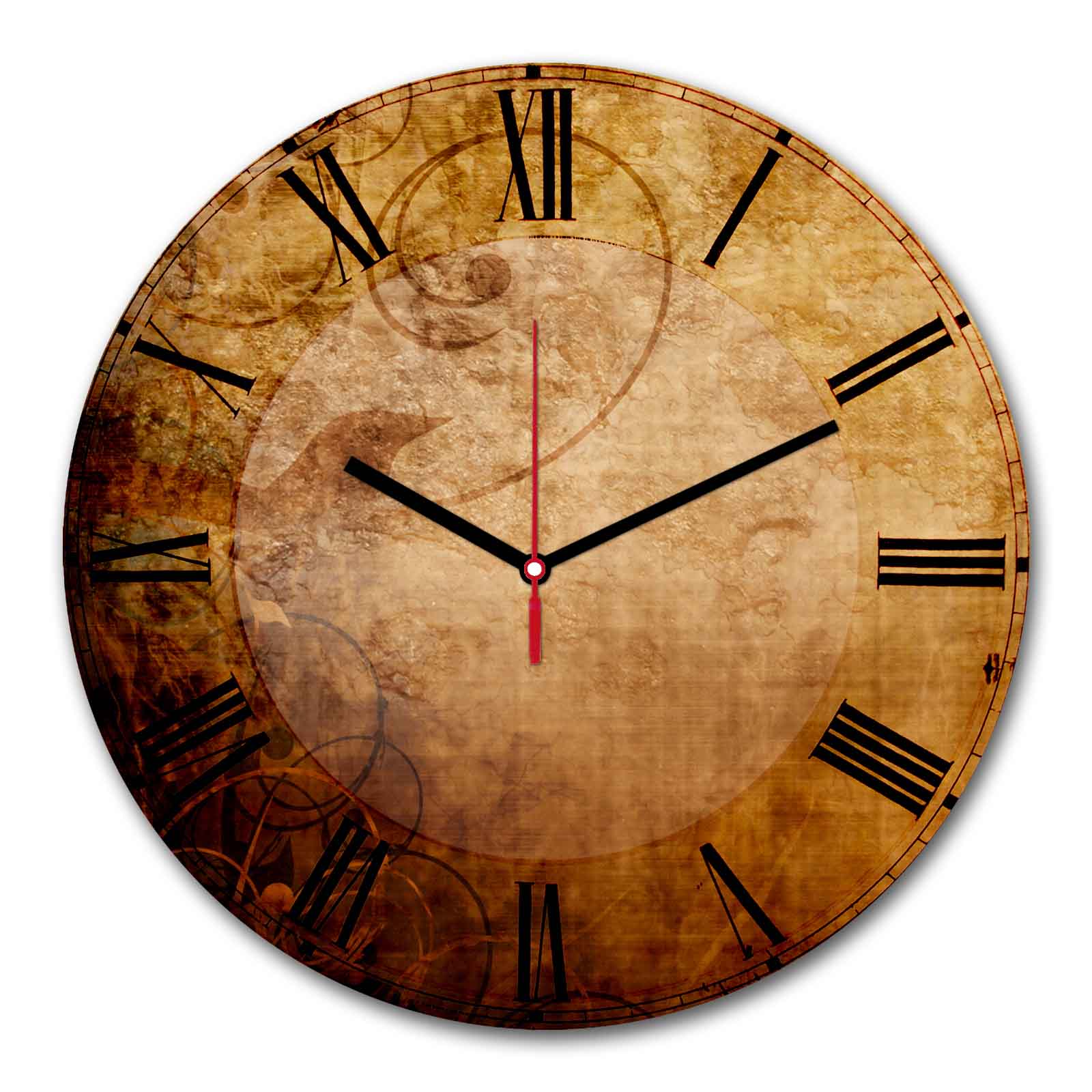 Relógio Decorativo MDF Multicolor 30cm - Design Moderno Premium