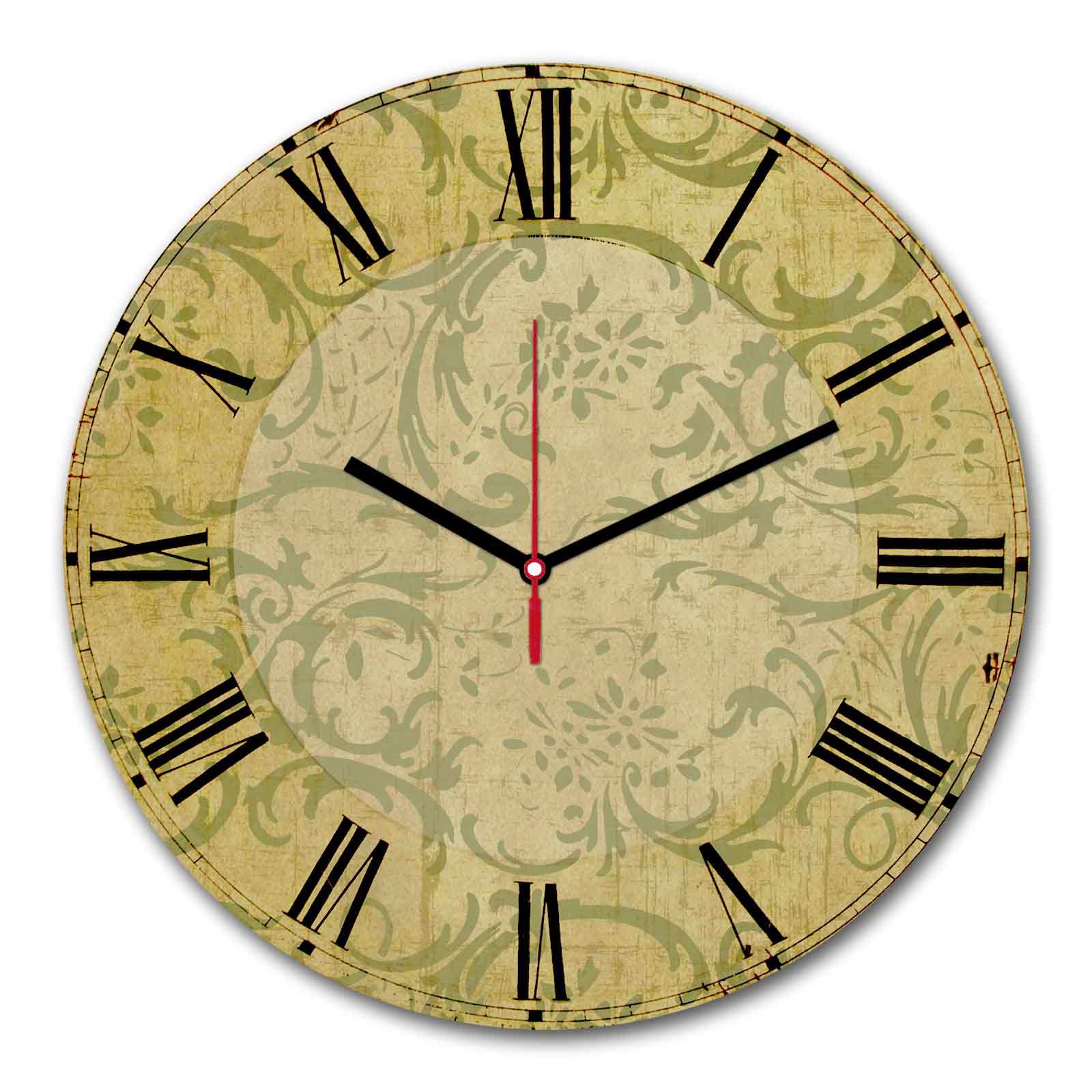 Relógio Decorativo MDF Multicolor 30cm - Design Moderno Premium