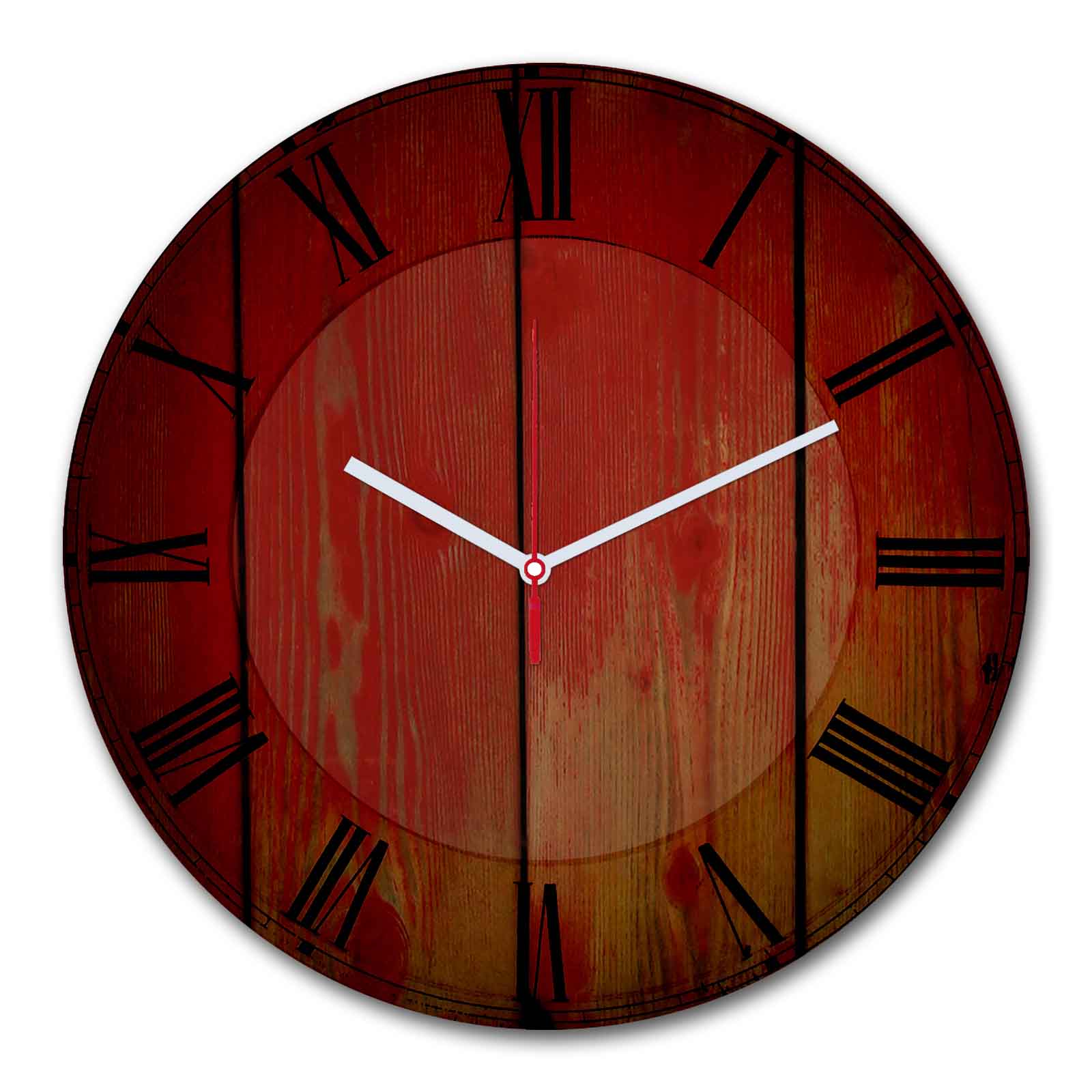 Relógio Decorativo MDF Multicolor 30cm - Design Exclusivo