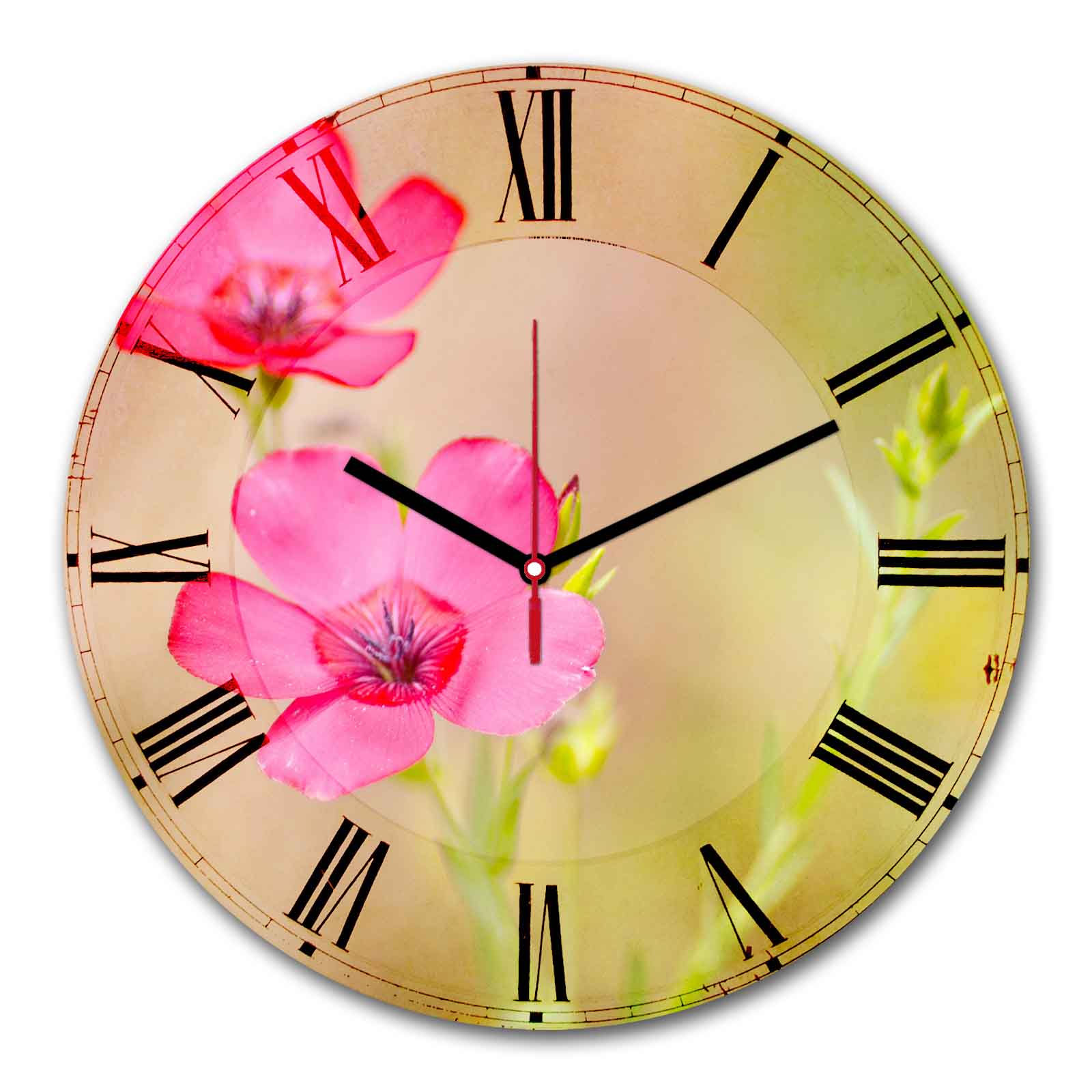 Relógio Decorativo MDF Multicolor - Design Exclusivo 30cm