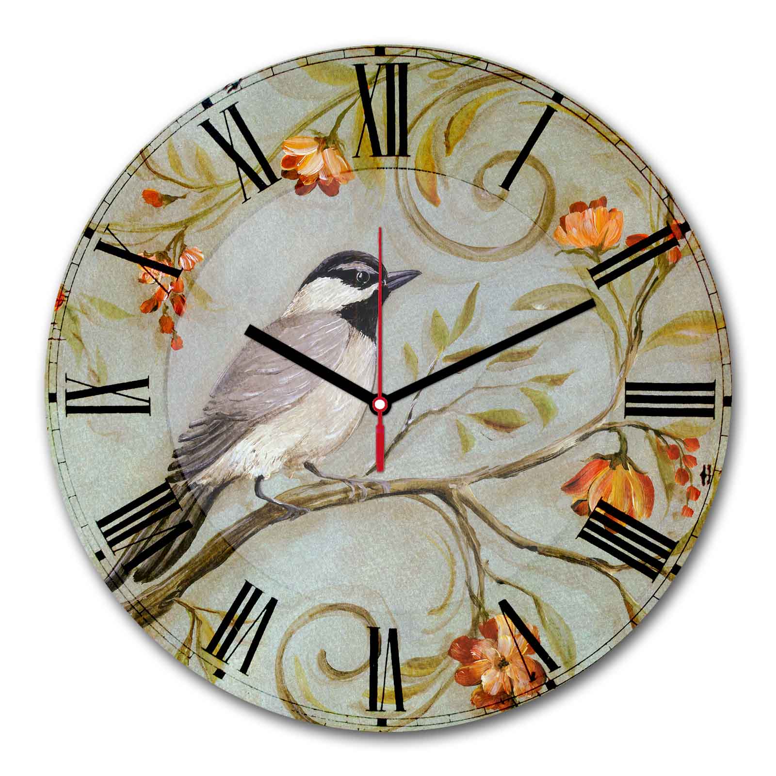 Relógio Decorativo MDF Multicolor 30cm - Design Moderno Premium
