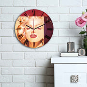 Relógio Decorativo Multicolor MDF - Design Moderno 30cm