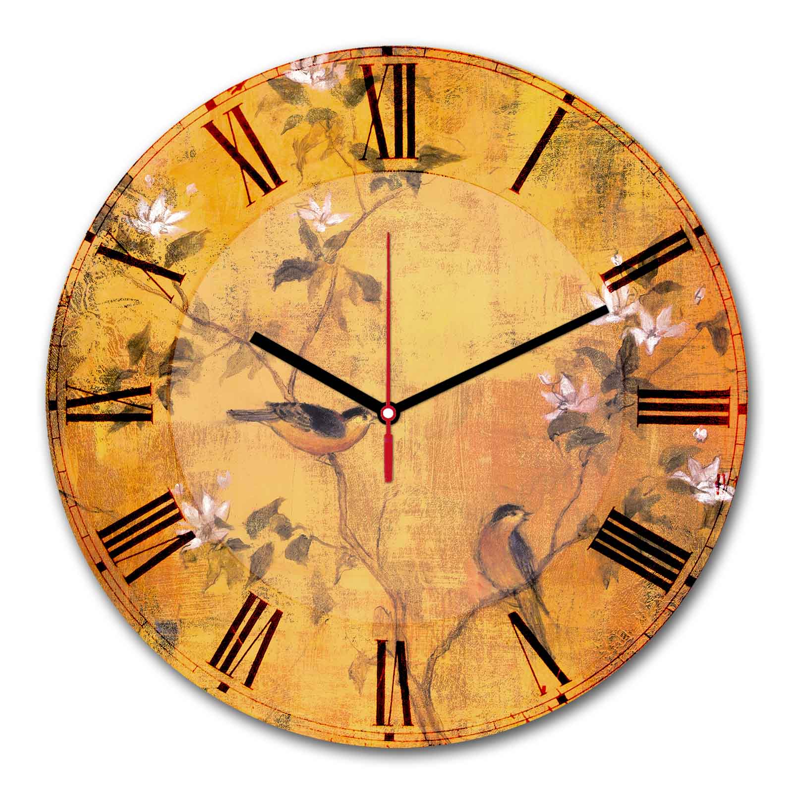Relógio Decorativo MDF Multicolor 30cm - Design Premium