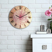 Relógio Decorativo MDF Multicolor 30cm - Design Moderno Premium