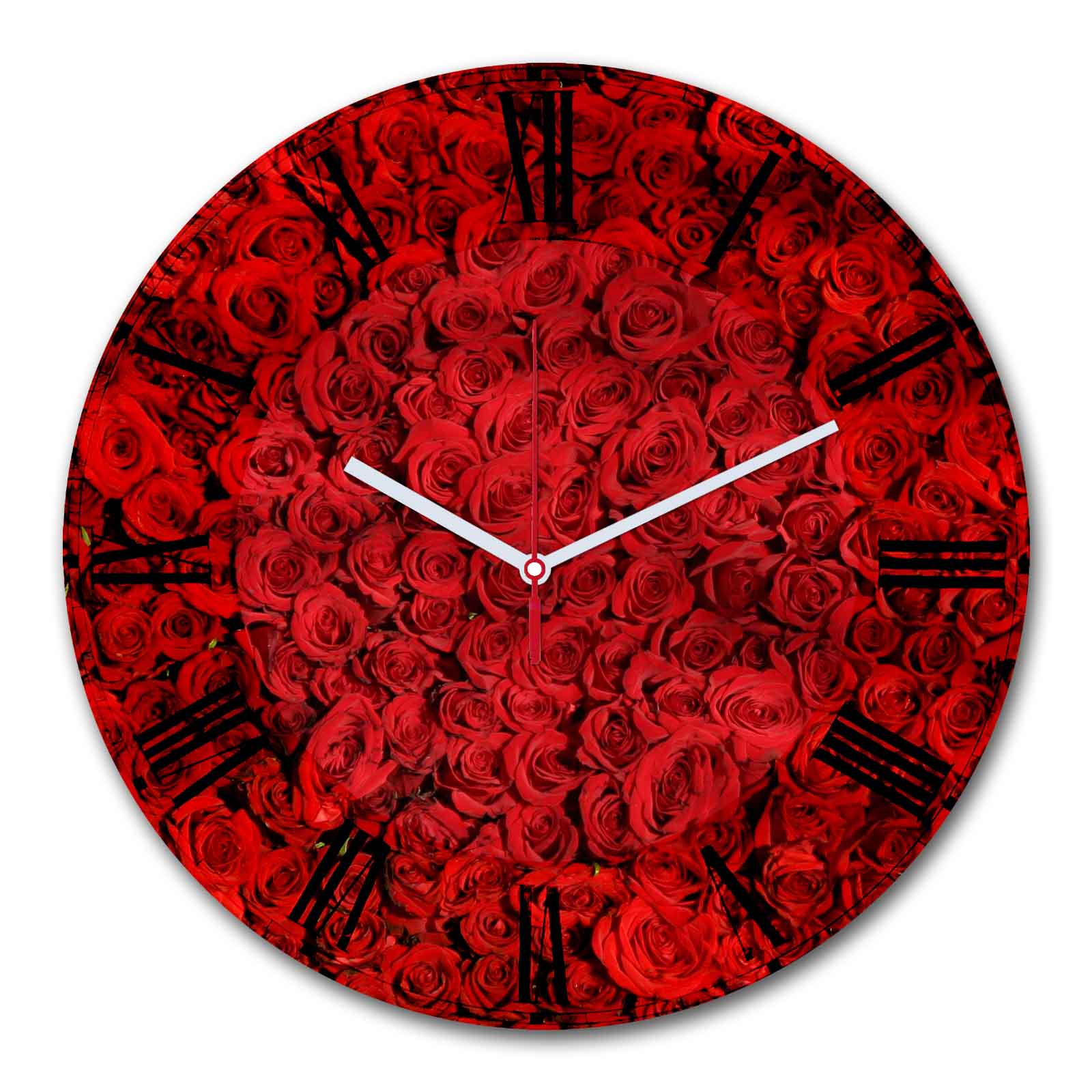 Relógio Decorativo MDF Multicolor 30cm - Design Moderno Premium