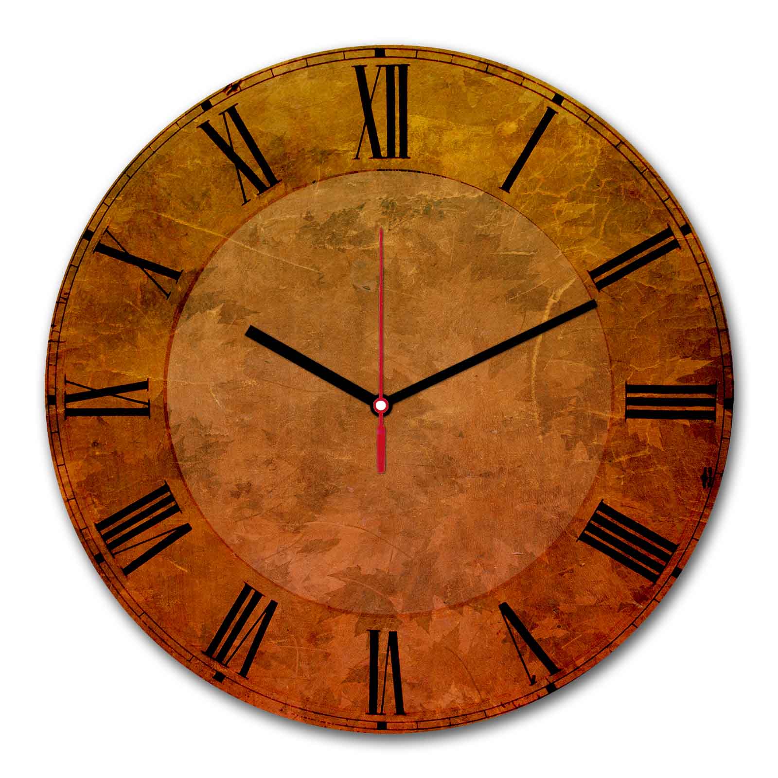 Relógio Decorativo MDF Multicolor 30cm - Design Contemporâneo