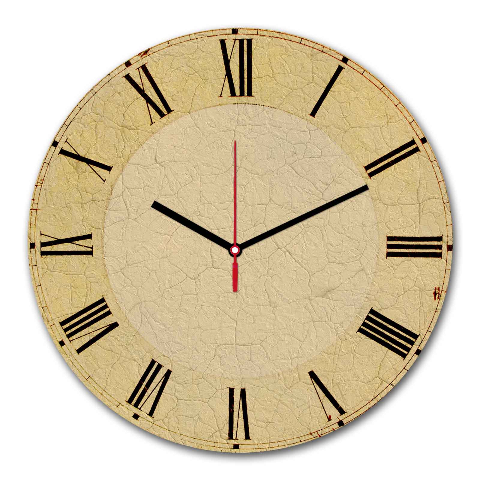 Relógio Decorativo MDF Multicolor 30cm - Design Moderno Premium