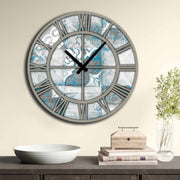 Relógio Decorativo MDF Multicolor 50cm - Design Moderno Premium