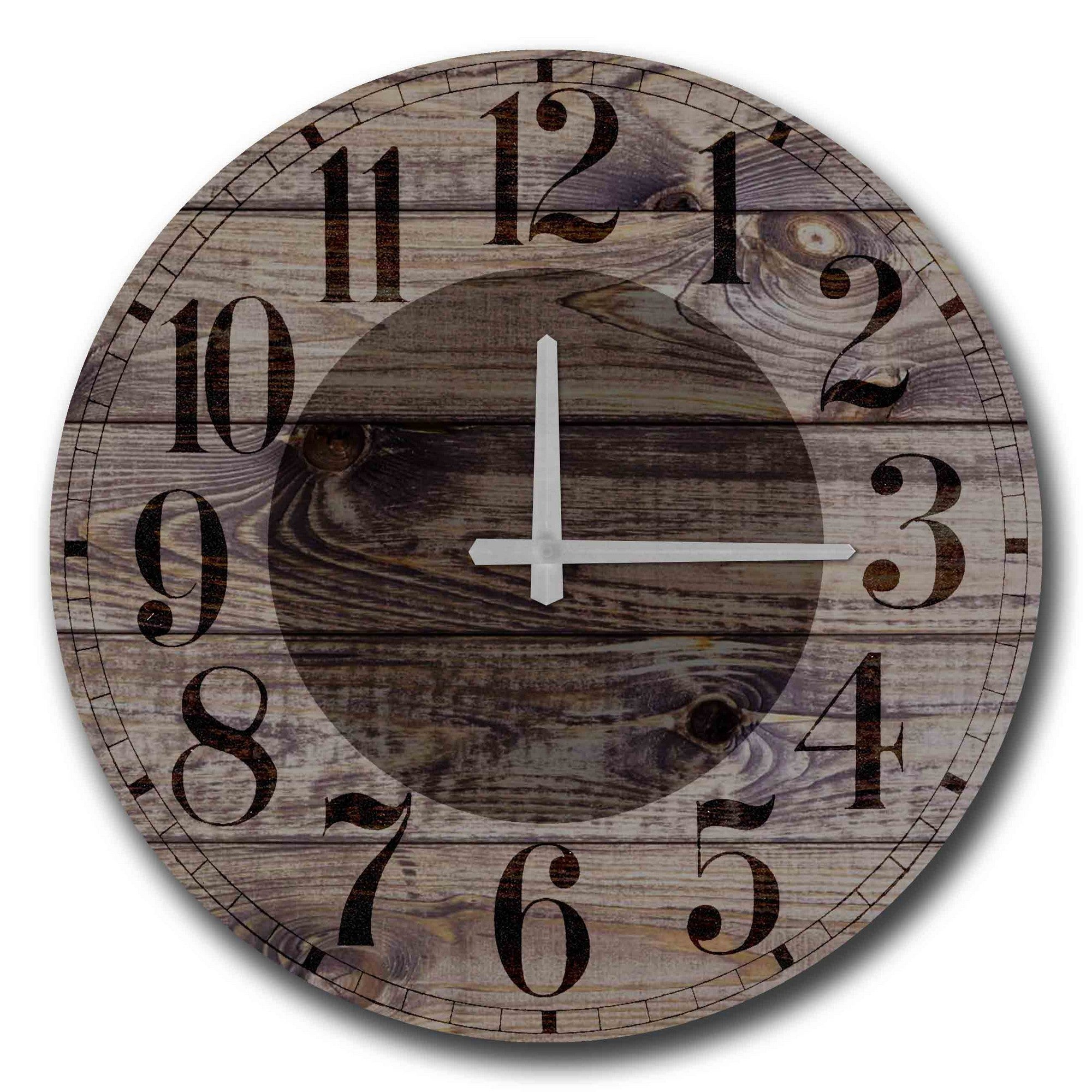 Relógio Decorativo Multicolor MDF Premium - Design Contemporâneo 50cm