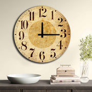 Relógio Decorativo MDF Multicolor 50cm - Design Contemporâneo