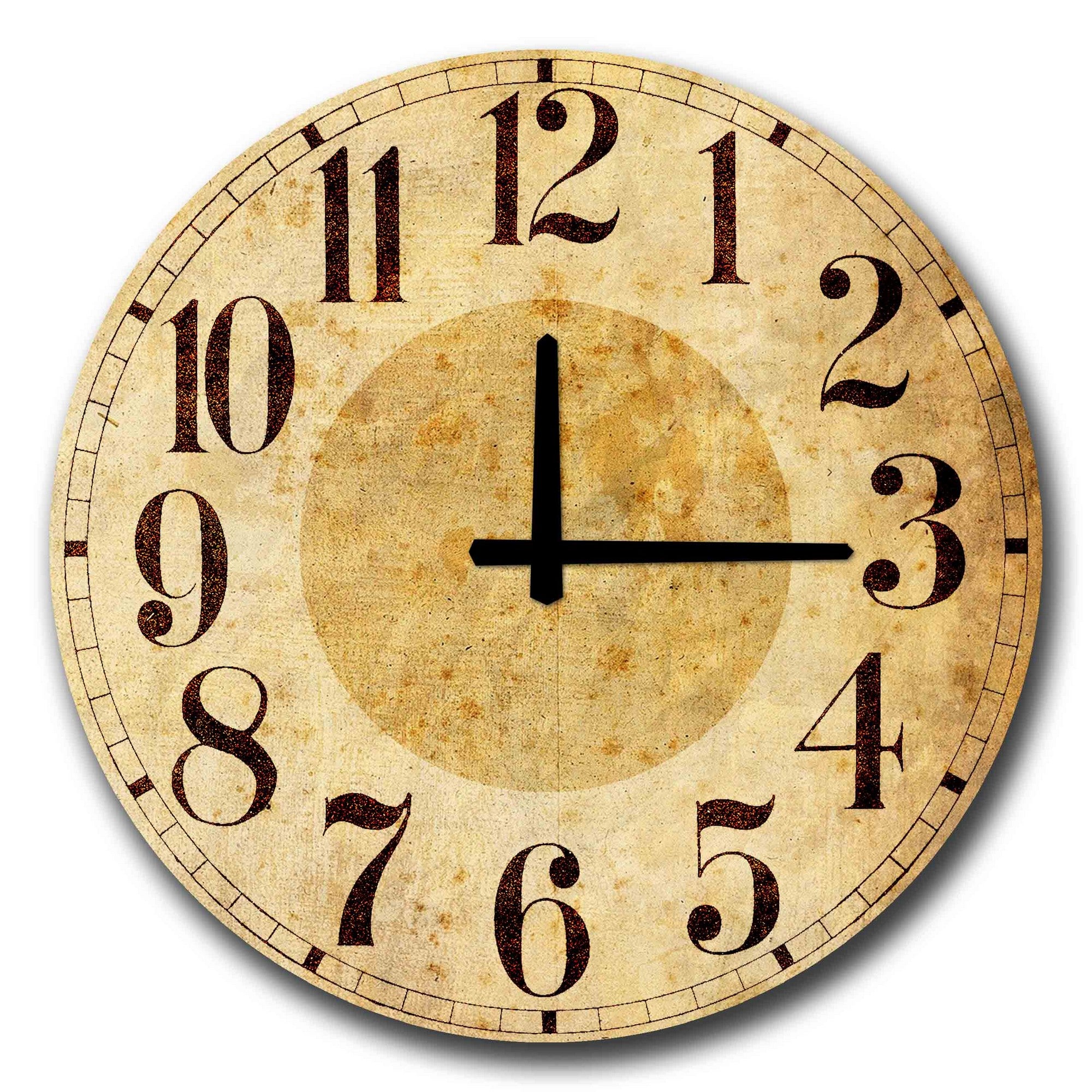 Relógio Decorativo MDF Multicolor 50cm - Design Contemporâneo