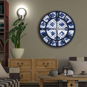 Relógio Decorativo MDF Multicolor 50cm - Design Moderno Premium