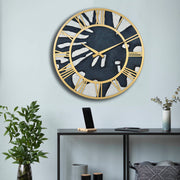 Relógio Decorativo MDF Multicolor 50cm - Design Moderno Premium