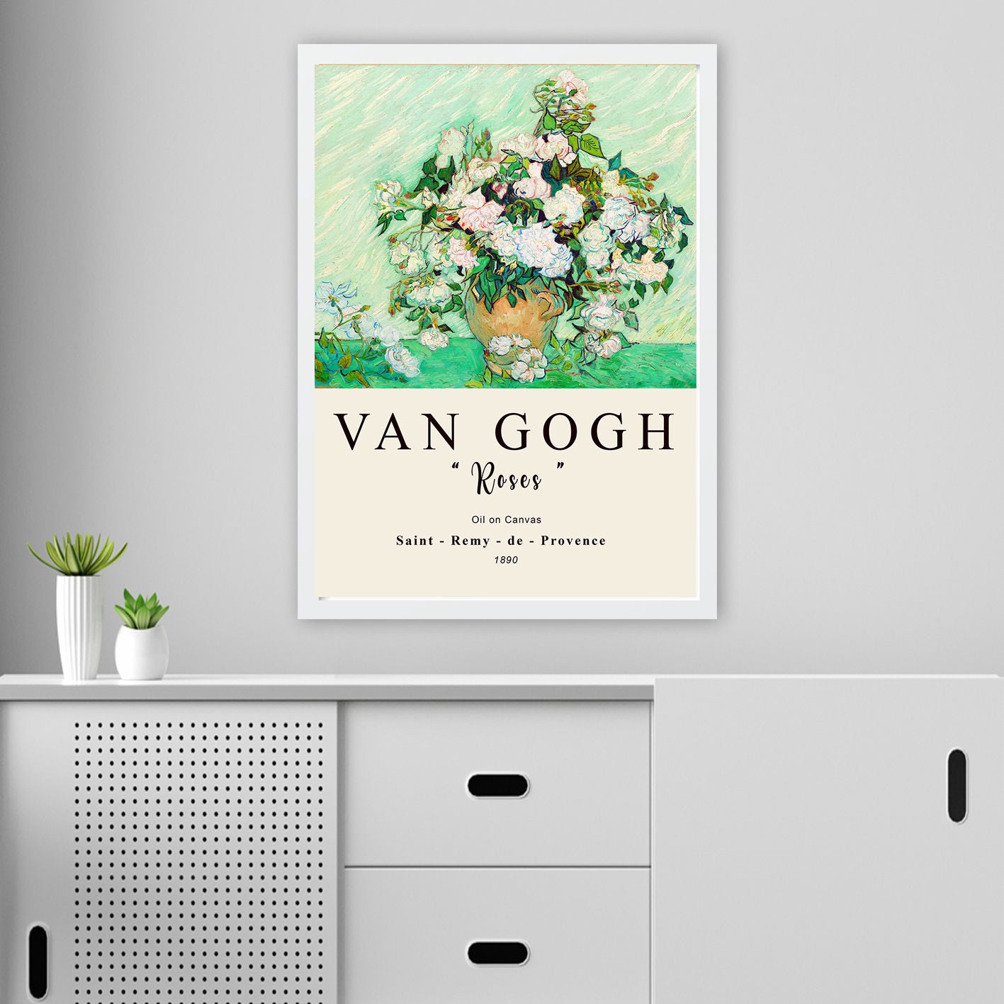 Pintura Decorativa Elegante em Moldura, 35 x 45 cm | Moldura 100% Madeira, Poliestireno de 2 cm de Espessura | Impressão Digital UV para Exibição de Arte Vibrante
