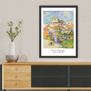 Pintura Decorativa Elegante em Moldura, 35 x 45 cm | Moldura 100% Madeira, Poliestireno de 2 cm de Espessura | Impressão Digital UV para Exibição de Arte Vibrante