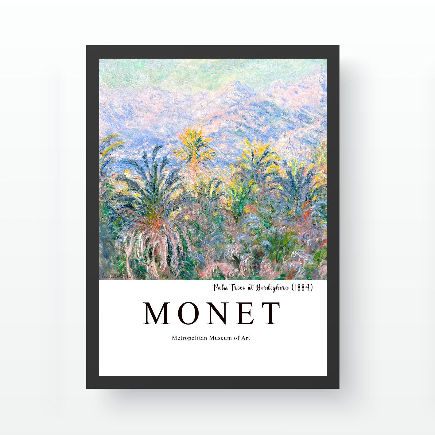 Pintura Decorativa Elegante em Moldura, 35 x 45 cm | Moldura 100% Madeira, Poliestireno de 2 cm de Espessura | Impressão Digital UV para Exibição de Arte Vibrante