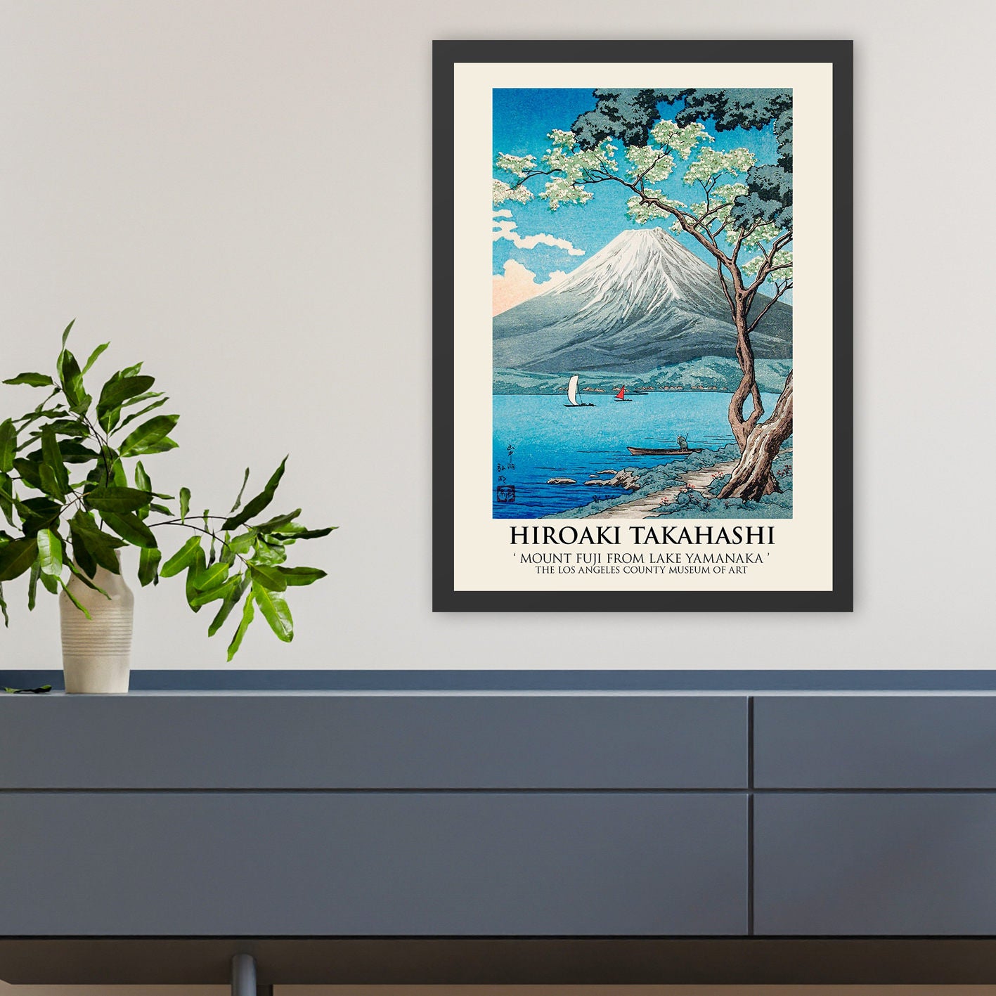 Pintura Decorativa Elegante em Moldura, 35 x 45 cm | Moldura 100% Madeira, Poliestireno de 2 cm de Espessura | Impressão Digital UV para Exibição de Arte Vibrante
