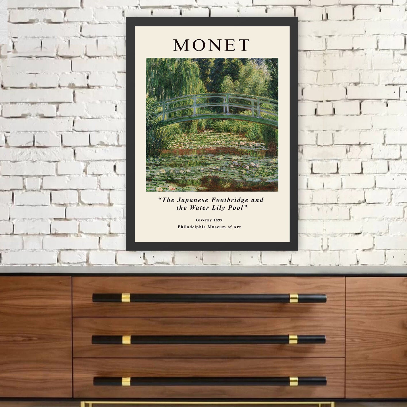 Pintura Decorativa Elegante em Moldura, 35 x 45 cm | Moldura 100% Madeira, Poliestireno de 2 cm de Espessura | Impressão Digital UV para Exibição de Arte Vibrante