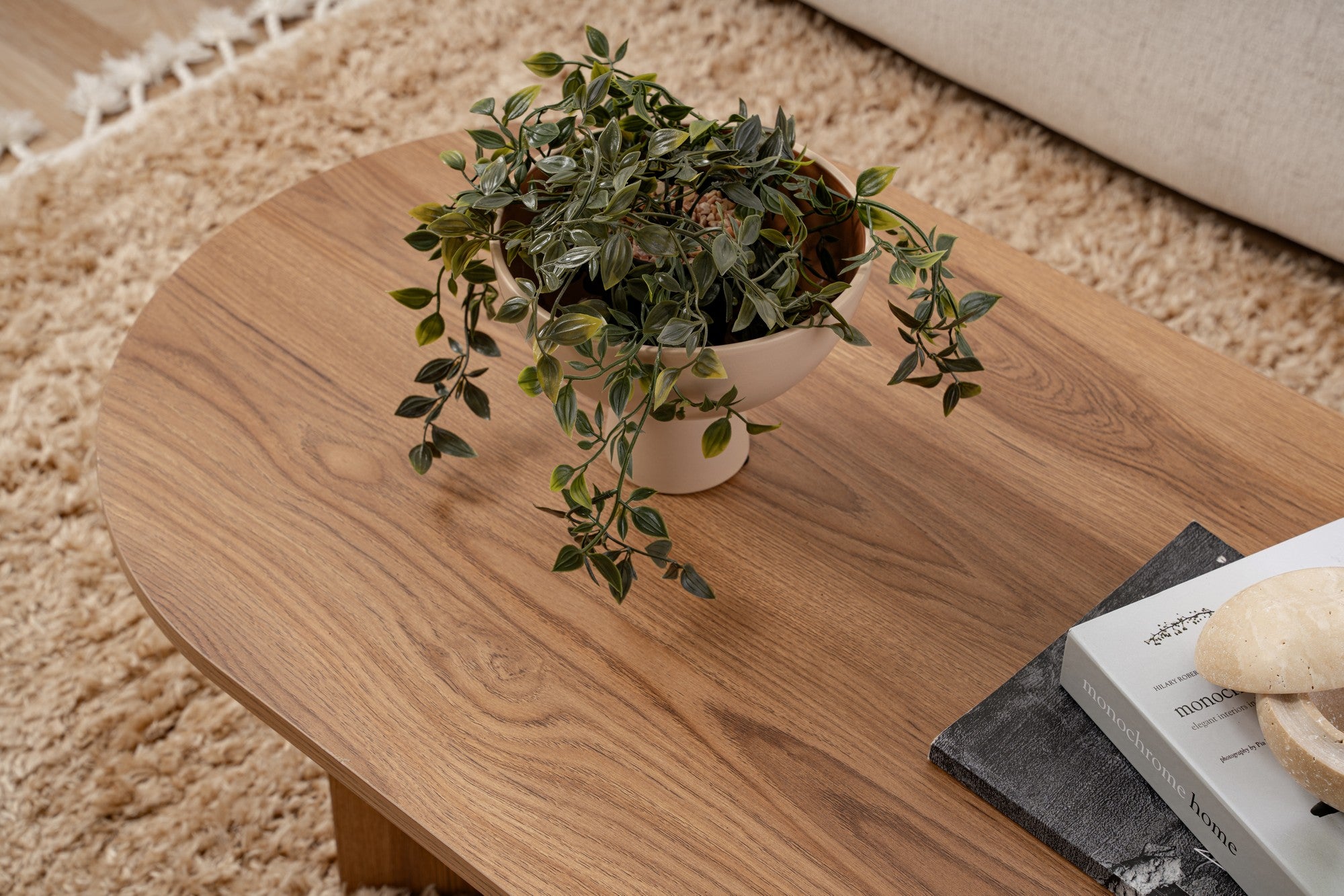 Mesa de Centro Lute Elegante, 120 x 60 x 40 cm | 100% MDF, 18 mm de espessura | Design Elegante e Funcional para Salas de Estar e Espaços Modernos