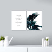 Pinturas Decorativas Elegantes em MDF (2 Peças), 30 x 40 cm | 100% MDF, 2,7 mm de Espessura | Perfeitas para Decoração de Casa, Arte de Parede Elegante e Moderna