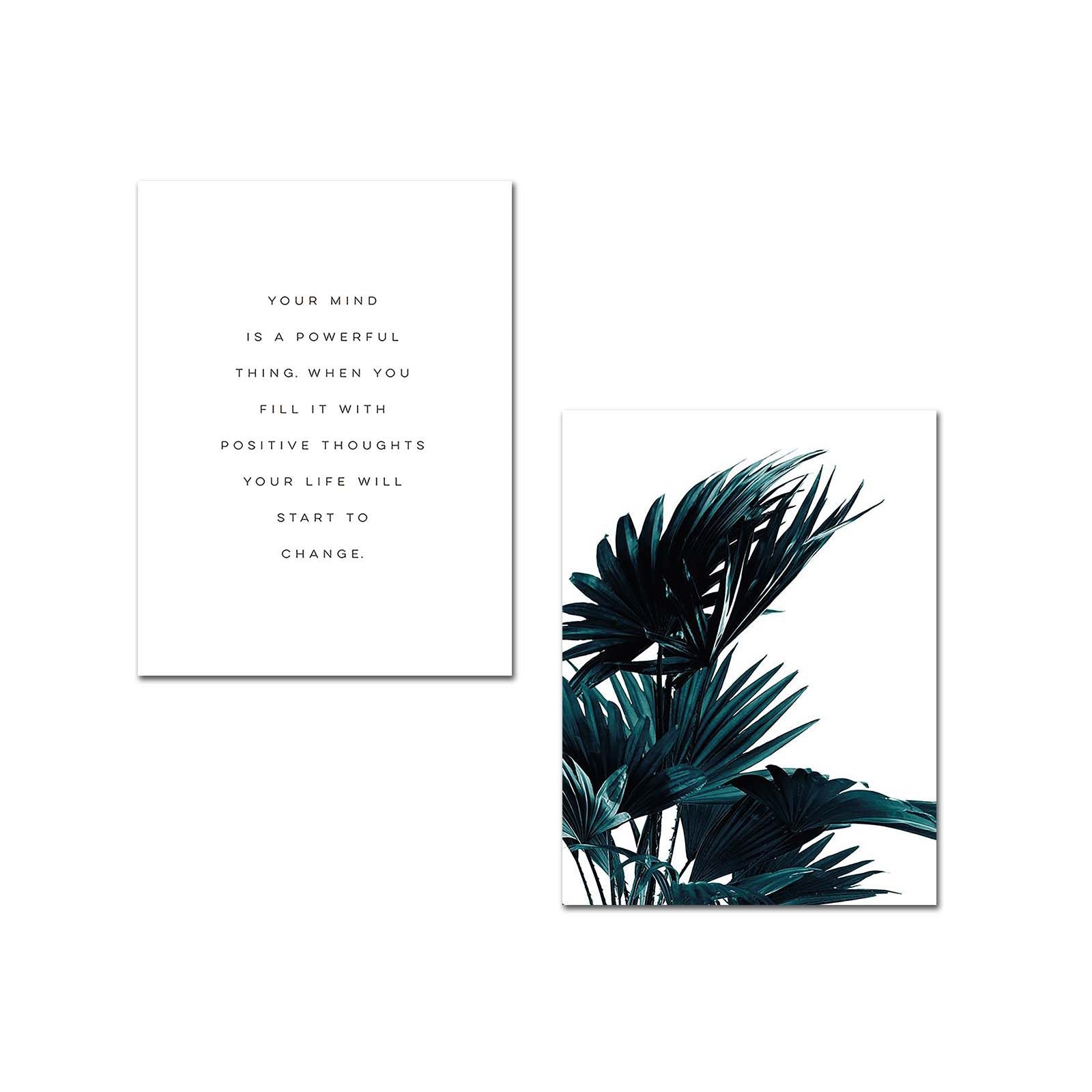 Pinturas Decorativas Elegantes em MDF (2 Peças), 30 x 40 cm | 100% MDF, 2,7 mm de Espessura | Perfeitas para Decoração de Casa, Arte de Parede Elegante e Moderna