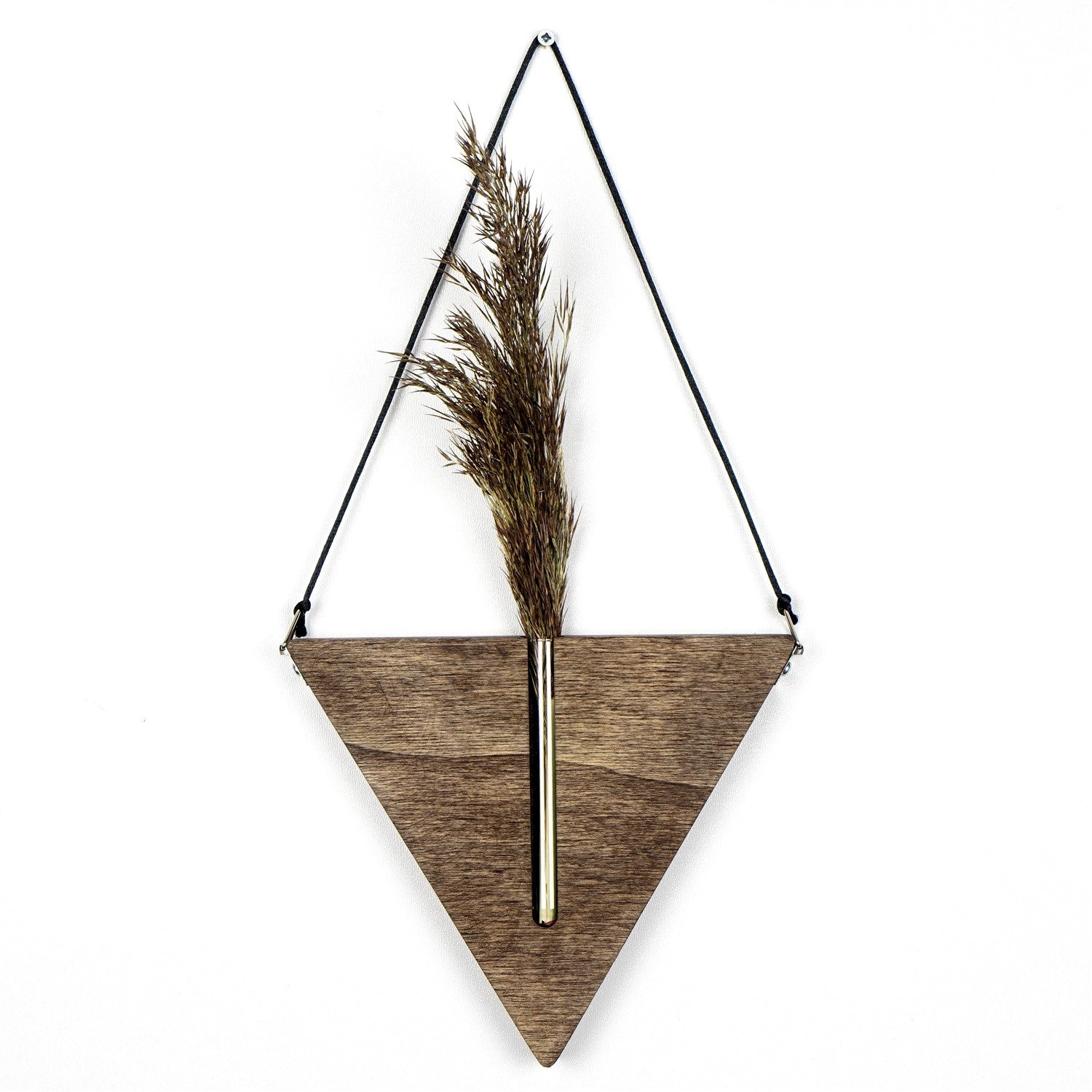 Acessório de Parede Decorativo em Madeira 100% com Corte a Laser, 17 x 2 x 15 cm — MEH167