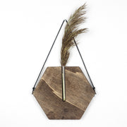Acessório Decorativo de Parede 100% Madeira com Corte a Laser MEH169 (17 x 2 x 15 cm)