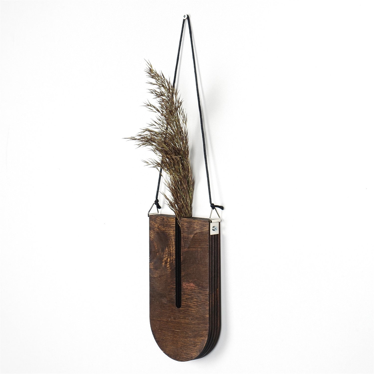 Acessório Decorativo de Parede em Madeira 100% — MEH171 (268EVL1311), Castanho, Corte a Laser, 15 x 2 x 9 cm