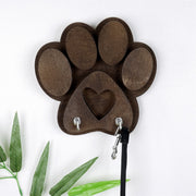 Cabide Castanho em Contraplacado 100% Madeira com Corte a Laser – 17 x 4 x 18 cm