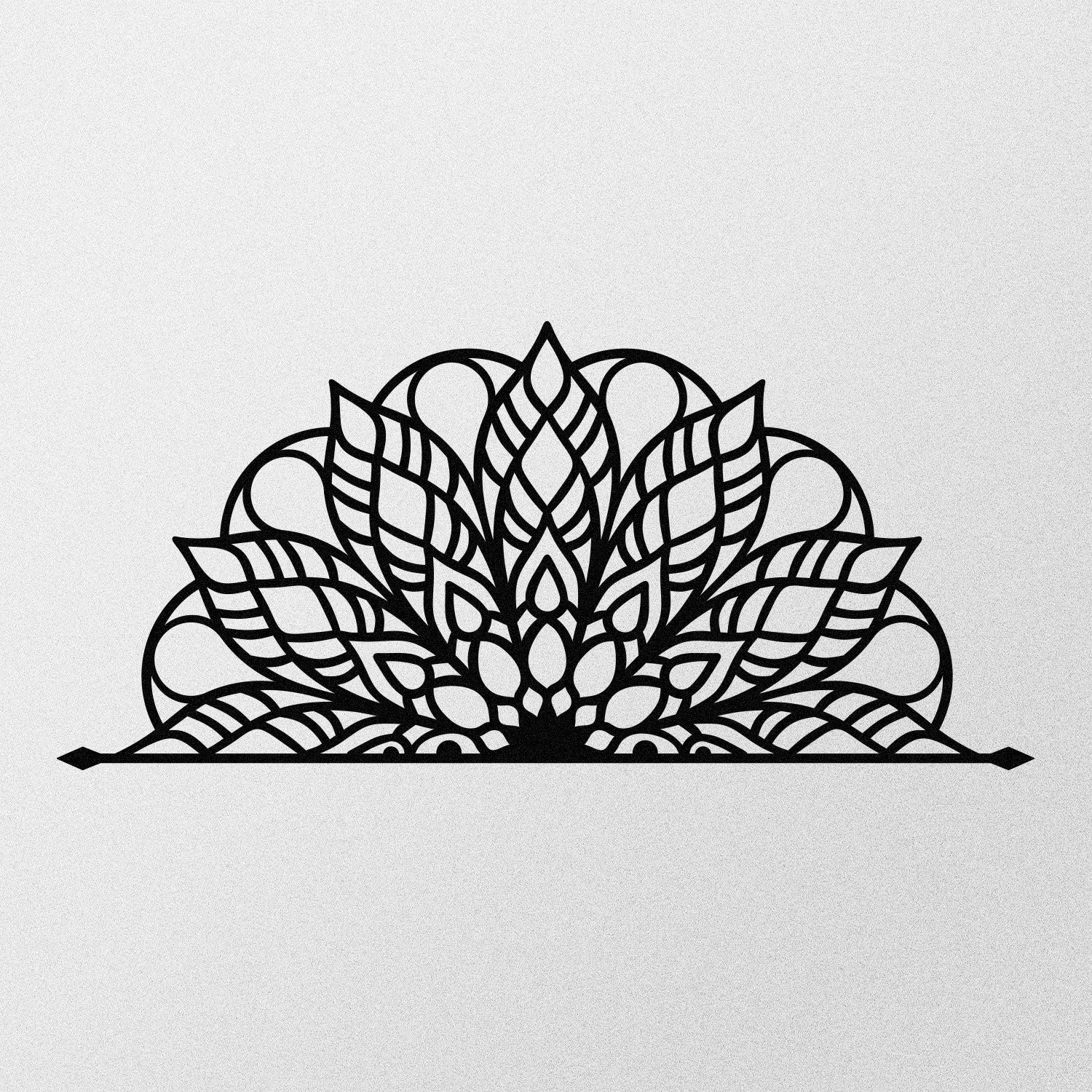Amor – Acessório Decorativo de Parede em Metal Preto 160 x 72 cm