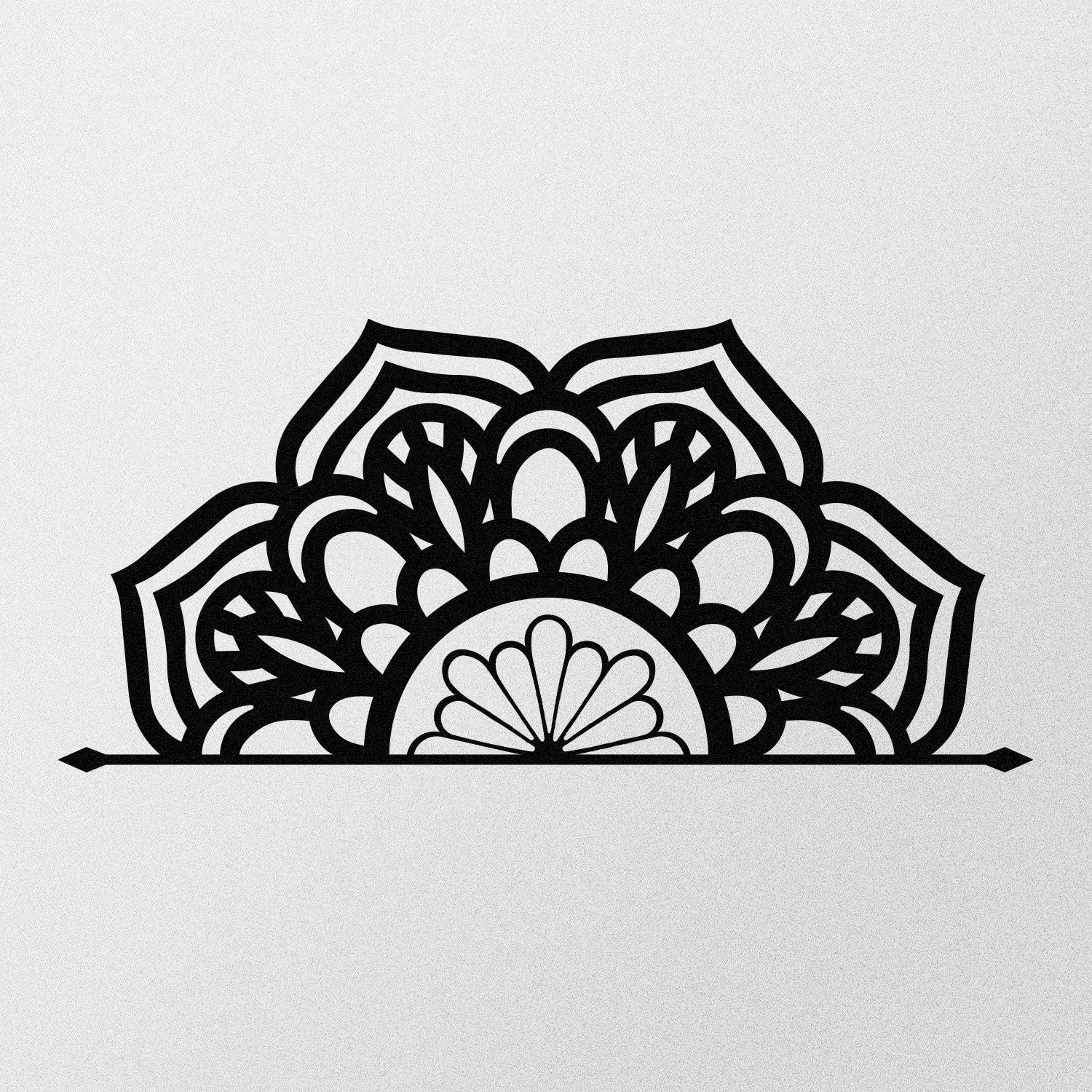 Siena – Acessório Decorativo de Parede em Metal Preto 160x73 cm | 100% Metal (1,2 mm)