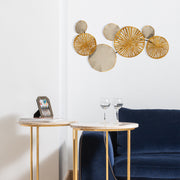 Astrid CH102-3 — Acessório Decorativo de Parede em Metal Multicolor 79x35 cm (100% metal, 0,8 mm)