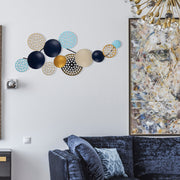Bronte – Acessório Decorativo de Parede em 100% Metal Multicolor, 90 x 42 cm