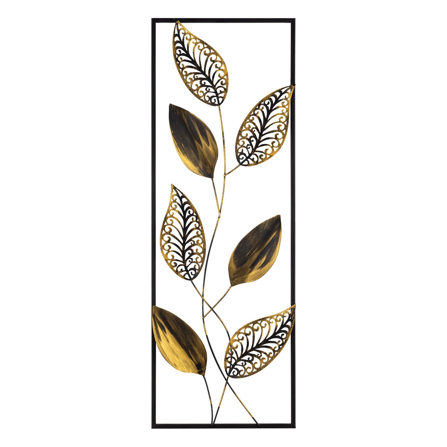 Della Acessório Decorativo de Parede em Metal Multicolorido 90 x 32 cm (100% metal, espessura 0,8 mm)
