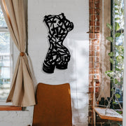 Hemdem — Acessório Decorativo de Parede em Metal, Preto, 35 x 68 cm, Espessura 1,2 mm, 1,362 kg (279ENZ1249)