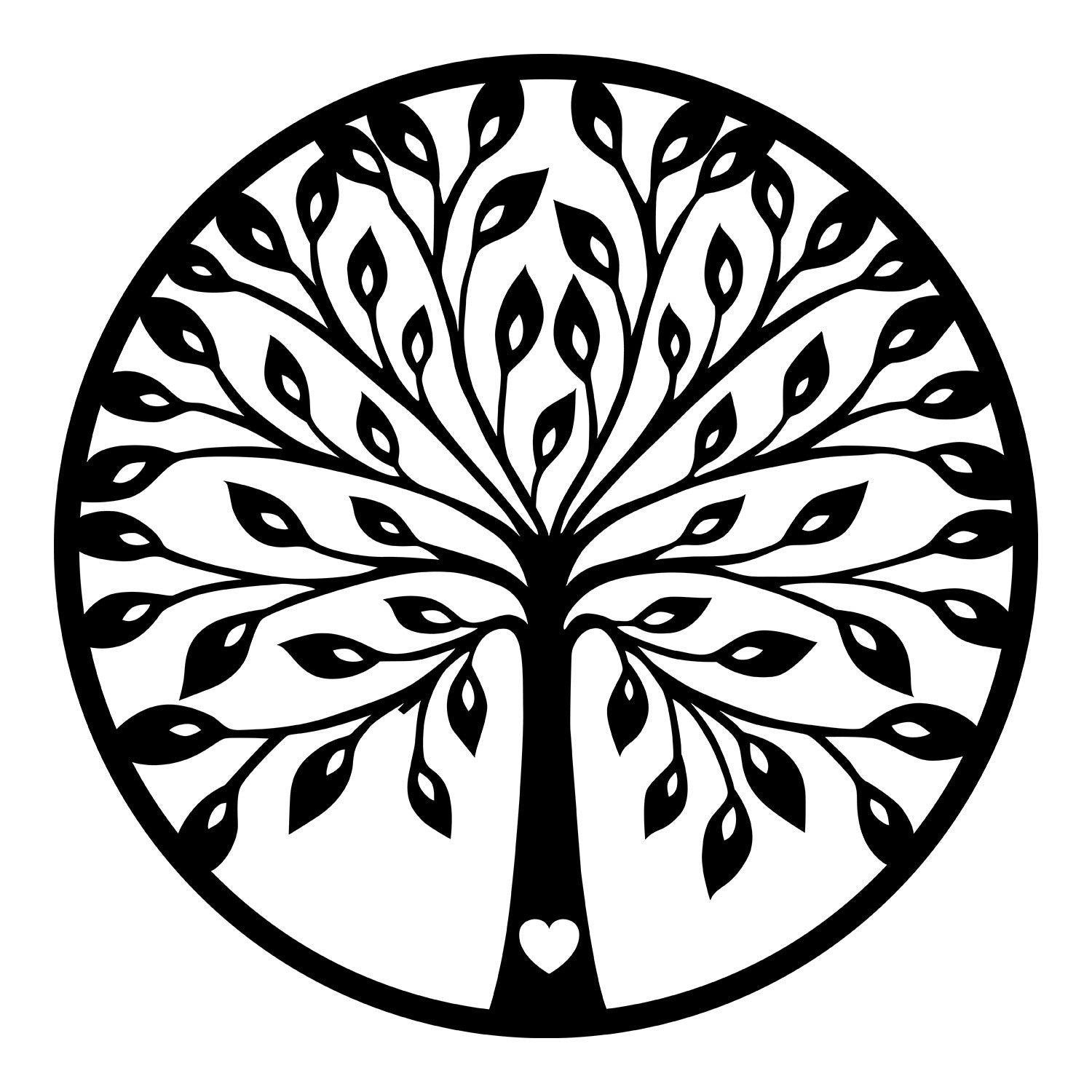 Sadi – Acessório Decorativo de Parede em Metal Preto 58x58 cm (100% Metal) – Ref. 279ENZ1269