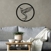 Payidar – Acessório Decorativo de Parede em Metal, Preto, 48x48 cm (100% metal, 1,2 mm)